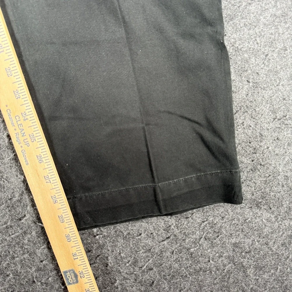 Polo Ralph Lauren Prospect Pant Mens 42x30 Black Cotton Chino Straight Leg Pants